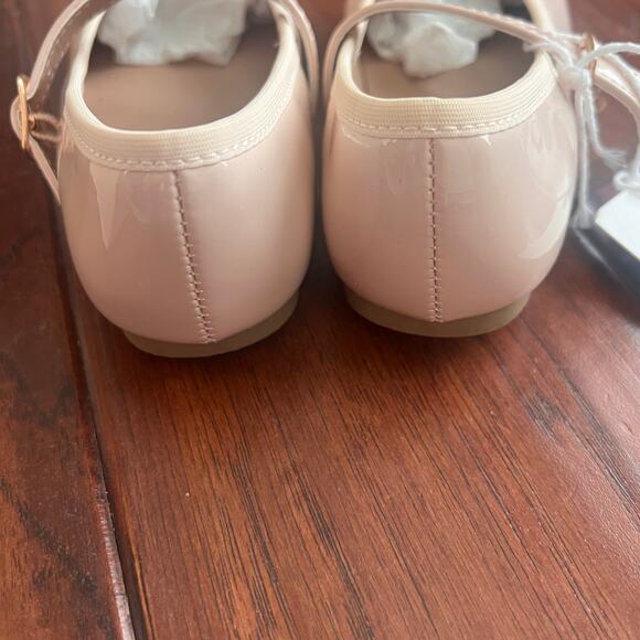 NIB Jamie Kay EU 25 (8.5/9T) Ballet Flat Patent Color Baby Soft Pink Coquette - Picture 10 of 10